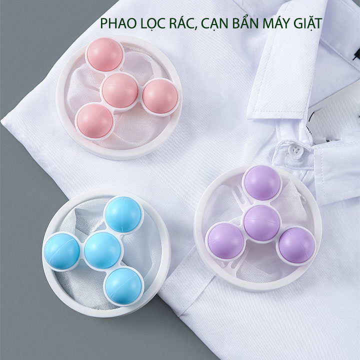 Phao lọc cặn, rác máy giặt thế hệ mới (màu ngẫu nhiên)