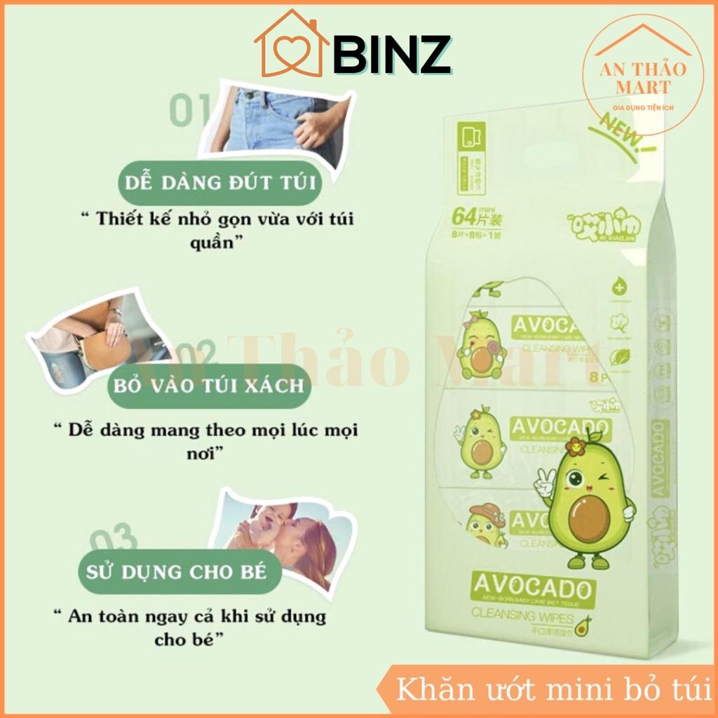 Gói Khăn Ướt Mini Bỏ Túi, Tiện Lợi , Khăn Lau Mặt Mini