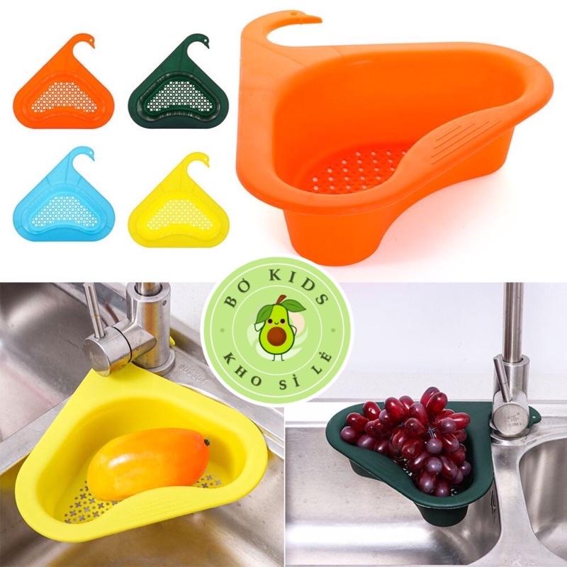 Giỏ Lọc Rác Bồn Rửa Bát Gài Bồn Rửa Chén Bồn Rửa Bát Khay ọc rác gắn bồn rửa bát Rổ Nhựa Đựng Giẻ Rửa Chén Xà Phò