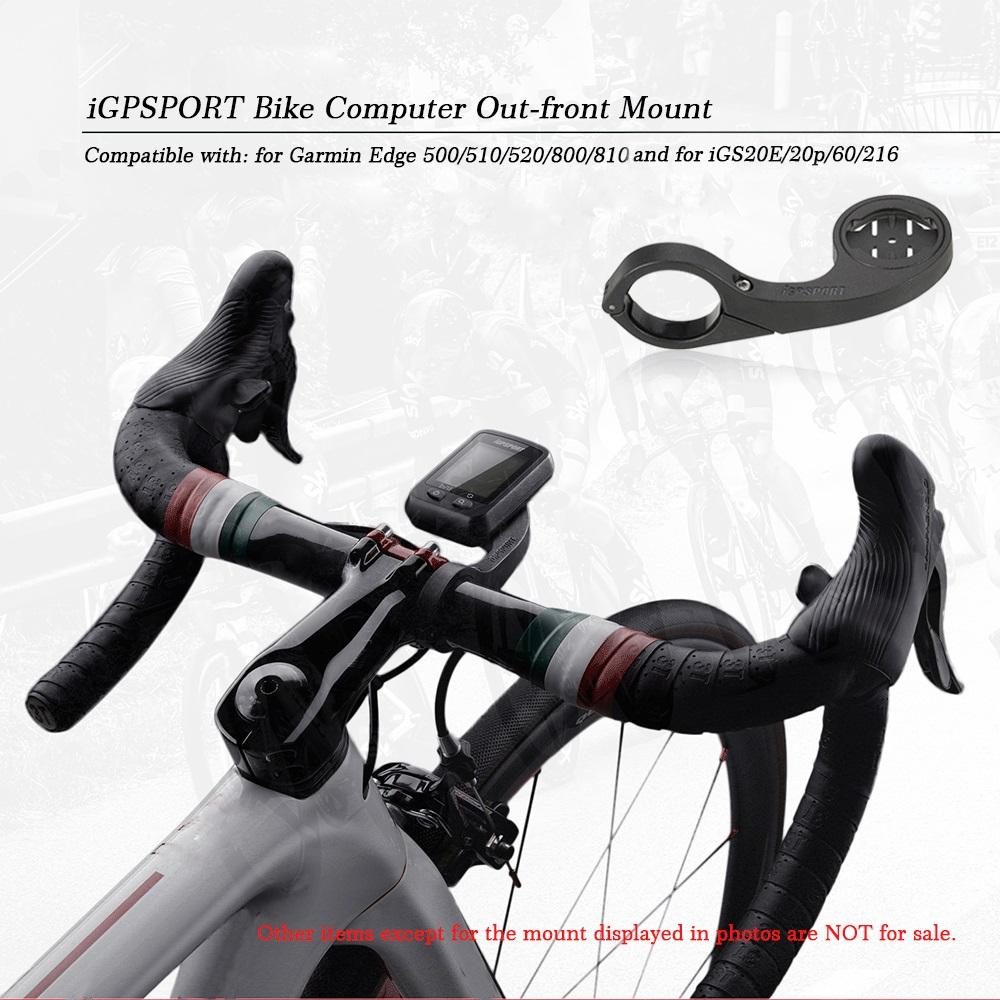 Bộ mở rộng đồng hồ bấm giờ IGPSPORT với giá đỡ gắn ngoài mặt trước Tương thích với xe đạp leo núi, xe đường trường 1,8mm