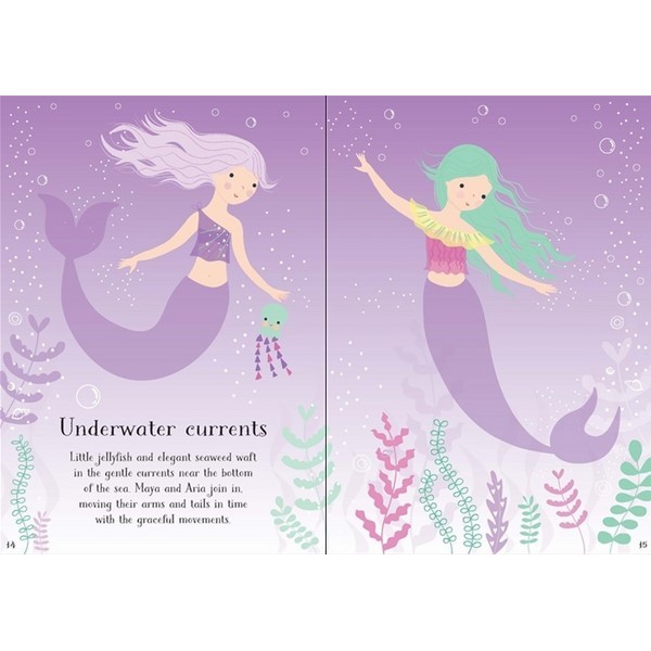 Usborne Little Sticker Dolly Dressing Mermaid