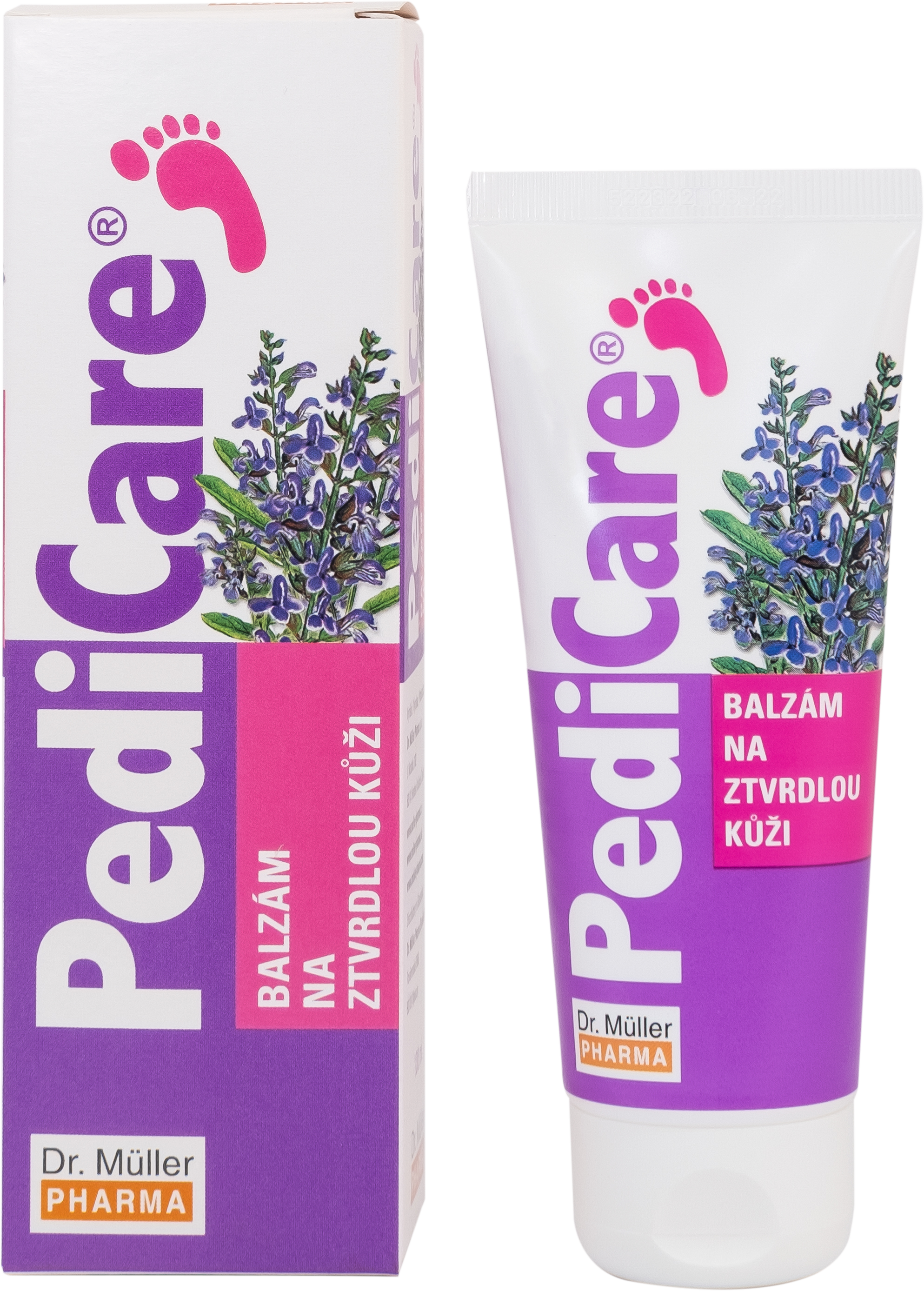 Kem nẻ da bàn chân Panthenol B5 Dr Muller Pedicare 100ml làm ẩm, mềm da khô, chống bong da, hôi chân [Nhập khẩu Châu Âu]