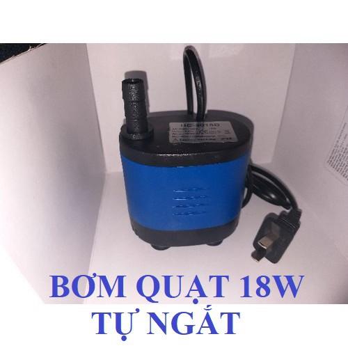 Bơm quạt hơi nước 18 W xanh
