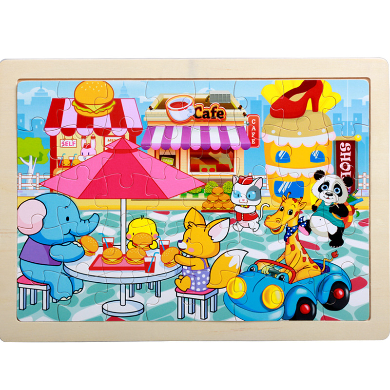 Đồ chơi tranh xếp hình 40 mảnh puzzle cho bé