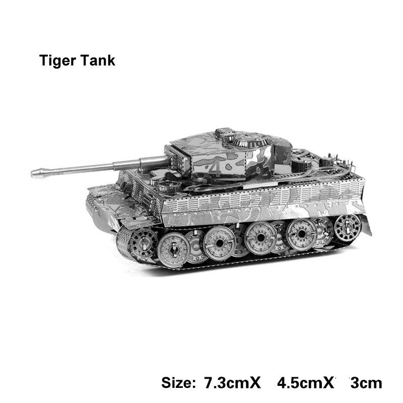 Mô Hình Kim Loại 3D Lắp Ráp Xe Tăng Chiến Đấu World War II