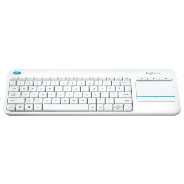 Bàn phím không dây Logitech K400 Plus màu trắng - Hàng chính hãng