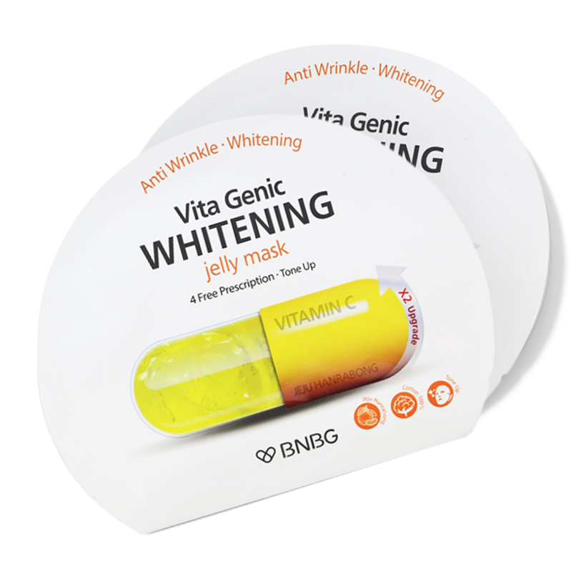 [ 10 miếng ] Mặt nạ giấy dưỡng da , làm trắng BNBG Vita Genic Whitening Jelly Mask 30ml