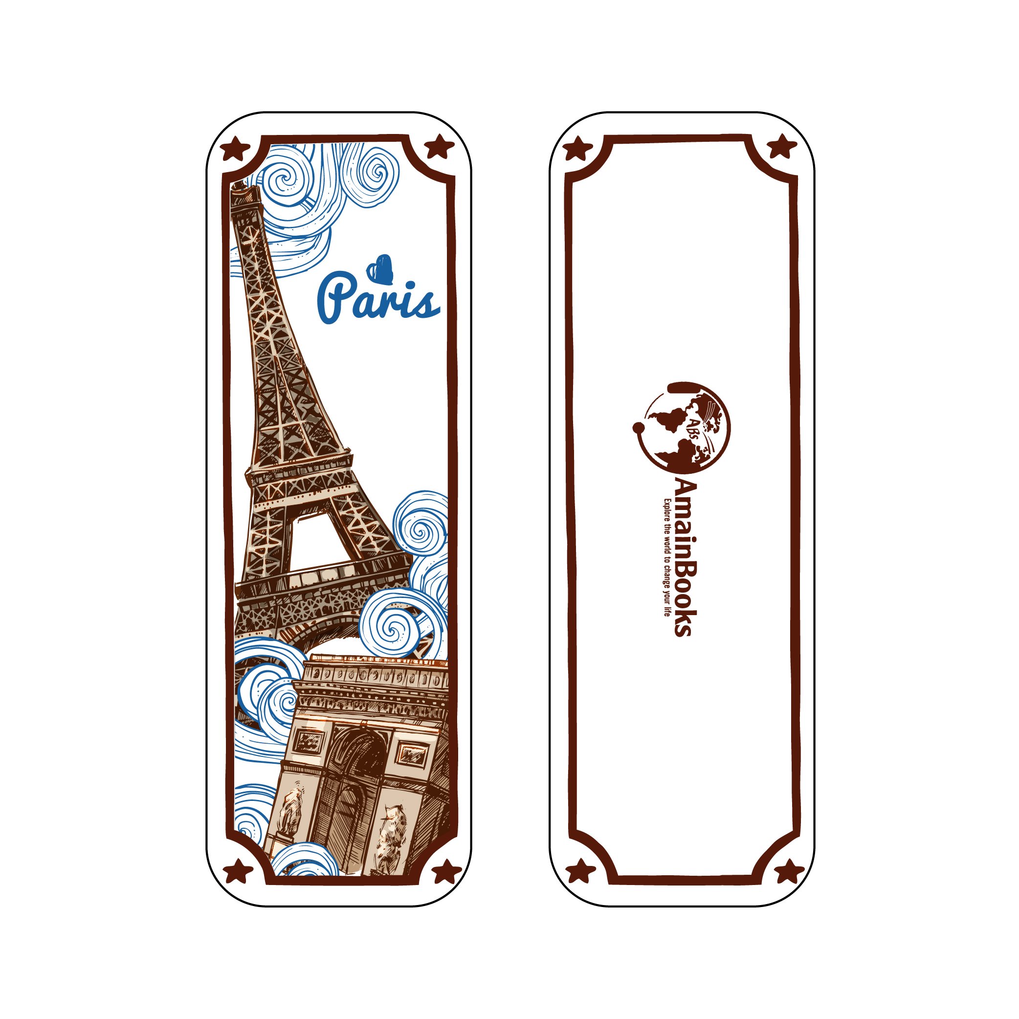 Combo 03 Bookmark Đánh Dấu Sách Amain Books