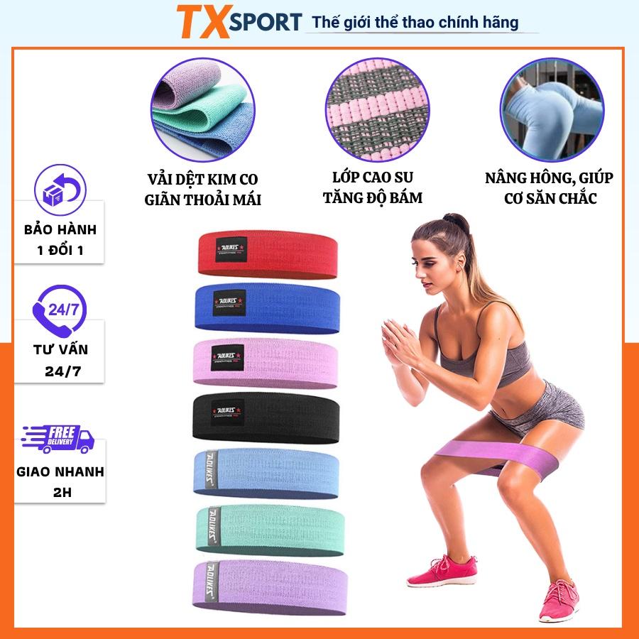 Dây Mini Band, Dây Đàn Hồi Kháng Lực Tập Chân Mông Gym Tại Nhà Miniband Aolikes AL3604