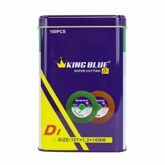 Đá Cắt Sắt, Inox King Blue D1-107x1.2 Hộp 100 Viên