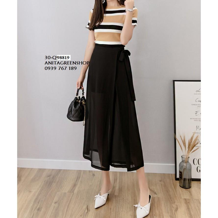 Q98819 QUẦN GIẢ VÁY ĐẮP CHÉO