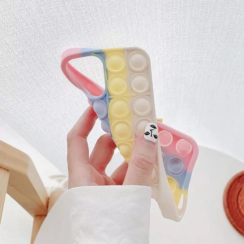 Ốp Lưng dành cho iPhone X/XS nhựa dẻo kiểu dáng POP IT