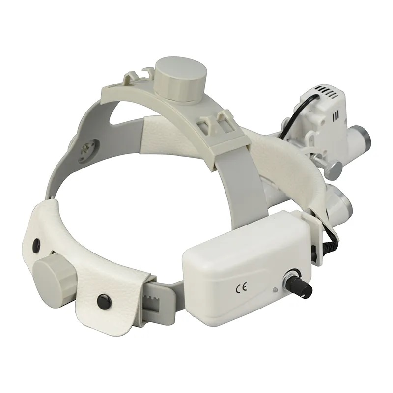 Kính lúp cao cấp cho nha khoa phẫu thuật có đèn, choàng đầu TERINO RDM-001 - Hàng chính hãng