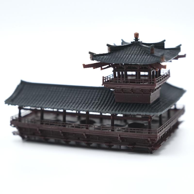 Mô hình tiểu cảnh LẦU PHƯỢNG HOÀNG - bán cạn - bể cá - hòn non bộ - terrarium - tinh xảo - chất lượng cao