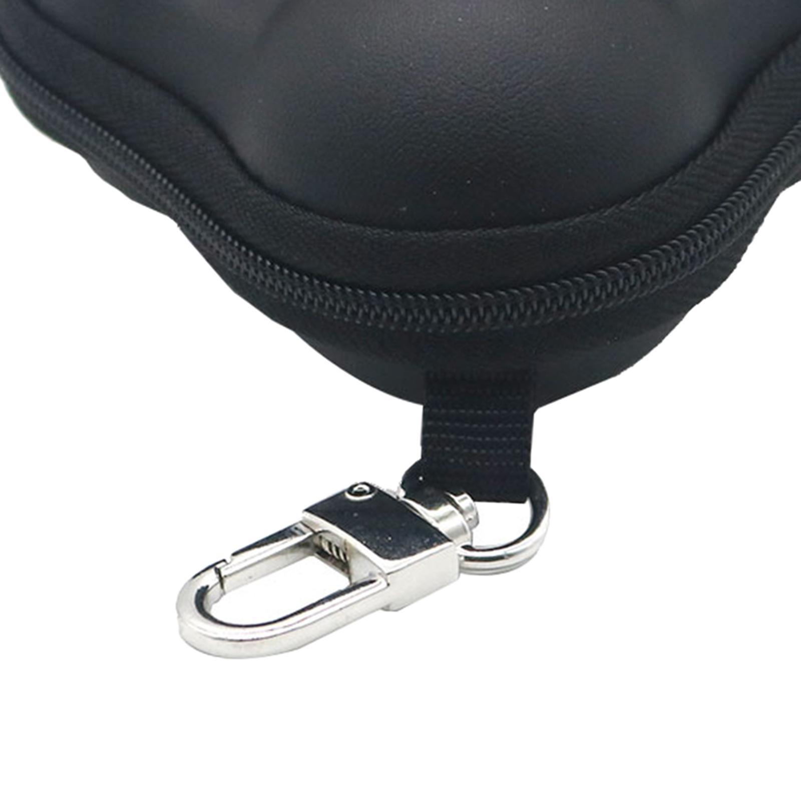 Golf Ball Bag Organizer Storage Durable with Hook Portable Waist Belt Bag for Sports