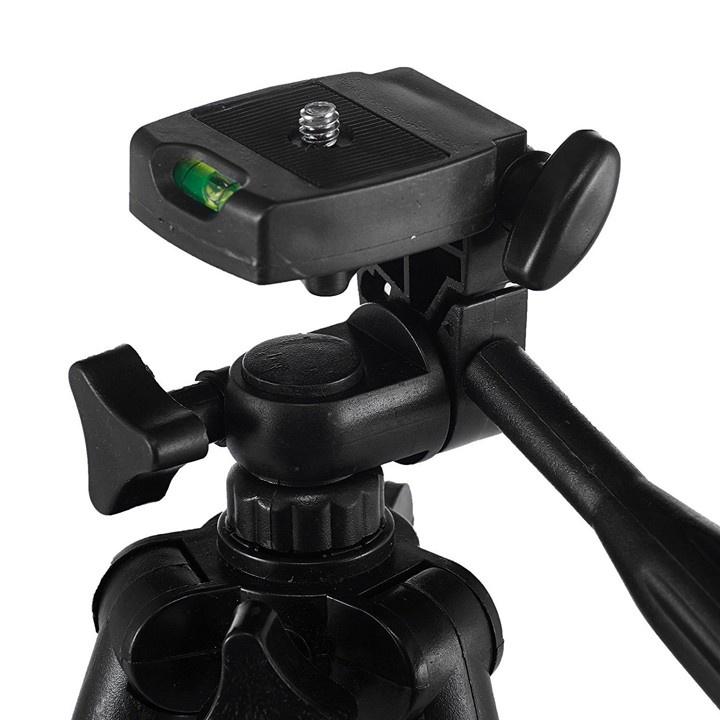 Gậy 3 chân chụp hình máy ảnh, điện thoại Tripod TF - 3110, Tripod chụp ảnh livetream, Chân đế điện thoại quay tiktok