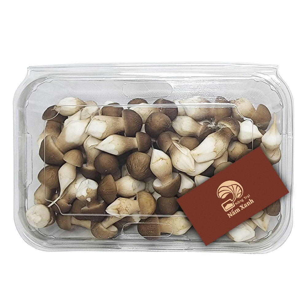 Nấm Mối Đen Tươi 200gr - Nông Trại Nấm Xanh