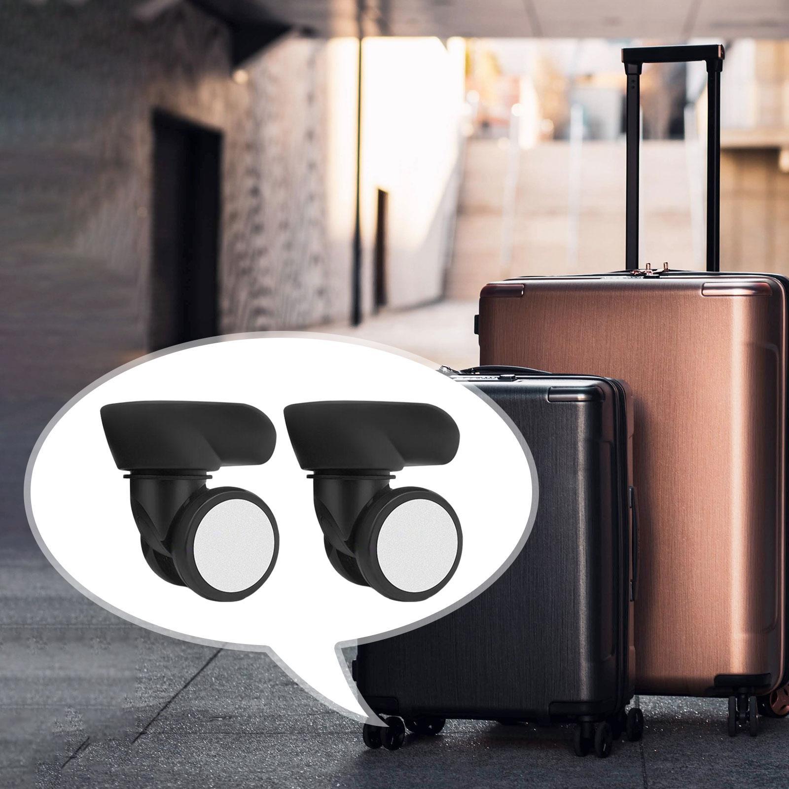 2x Replacement Luggage Wheels Luggage Suitcase Replacement Wheels for Repair