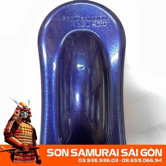 Sơn SAMURAI KUROBUSHI 1143 màu xanh tím chính hãng dành cho xe máy