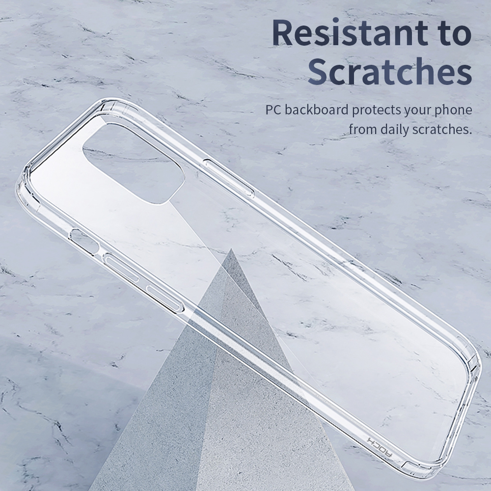 Ốp lưng chống sốc trong suốt cho iPhone 13 Pro Max hiệu Rock Space Protective Case siêu mỏng 1.5mm độ trong tuyệt đối, chống trầy xước, chống ố vàng, tản nhiệt tốt - hàng nhập khẩu