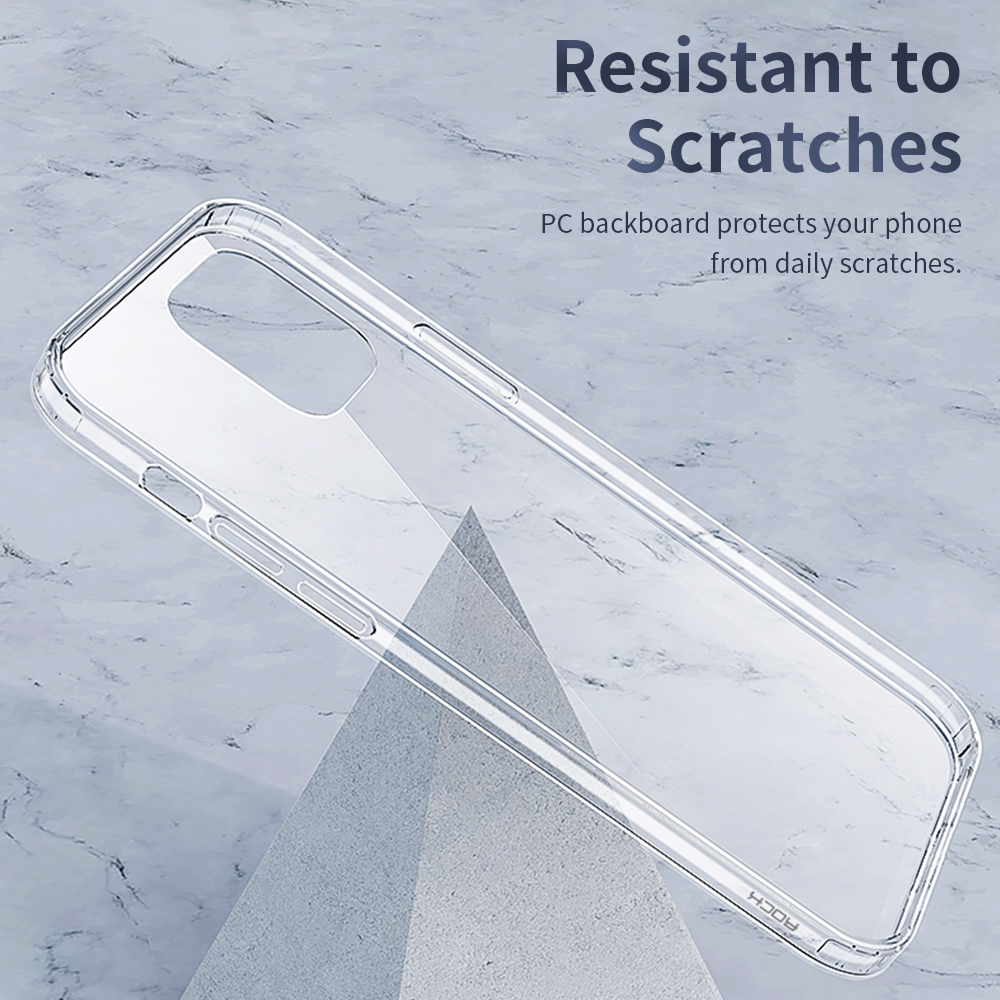 Ốp lưng chống sốc trong suốt cho iPhone 13 Pro hiệu Rock Space Protective Case siêu mỏng 1.5mm độ trong tuyệt đối, chống trầy xước, chống ố vàng, tản nhiệt tốt - hàng nhập khẩu