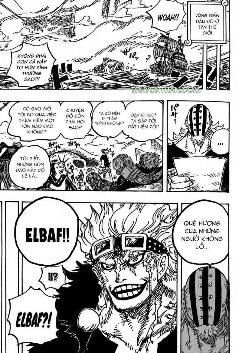 đảo hải tặc - one piece chapter 1071 12