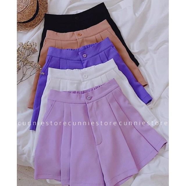 Quần Shorts Xoè Lưng Chun Sau Siêu Xinh