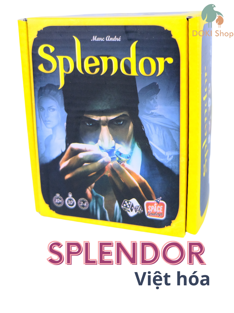 Bộ boardgame Splendor Cuộc chiến đá quy Việt hóa cho nhóm nhỏ 2-4 người