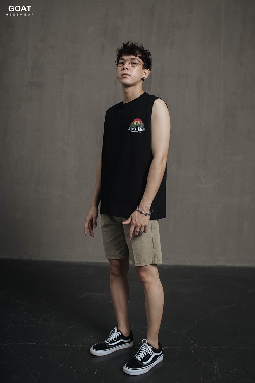 Áo Ba Lỗ In Hình Thể Thao Nam GOAT MENSWEAR