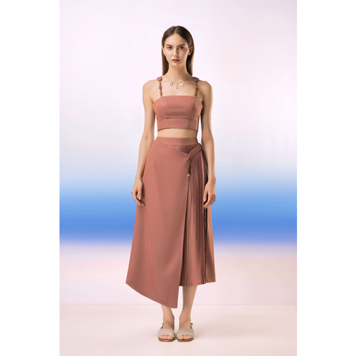 Áo croptop quai dây đan NAN Hanoia