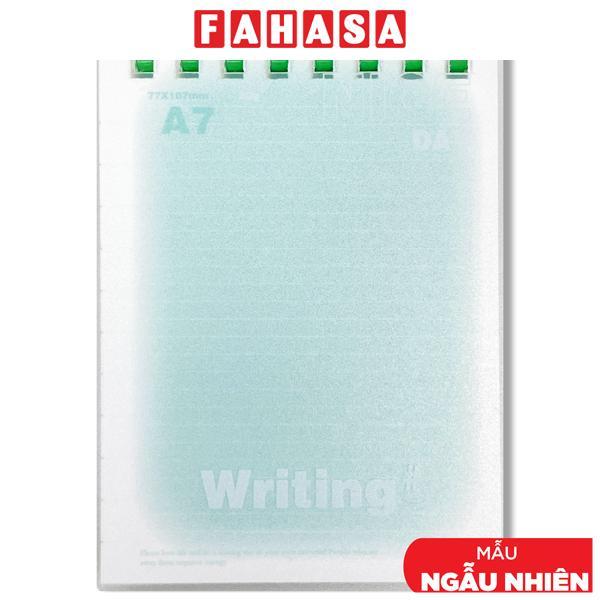 Sổ Lò Xo A7 - Kẻ Ngang - 140 Trang - Depai 042-4 - Writing (Mẫu Màu Giao Ngẫu Nhiên)