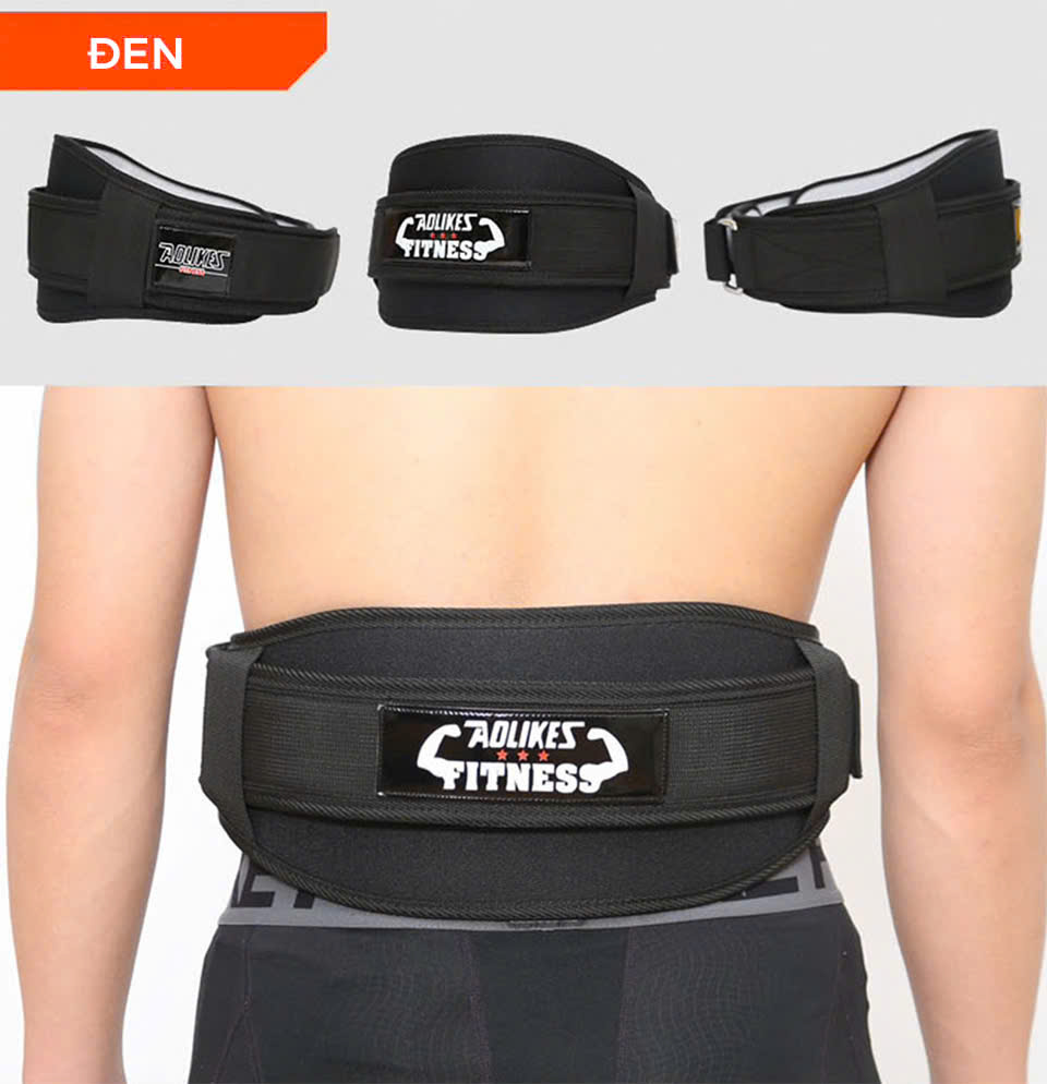 Đai lưng cứng tập gym gánh tạ AOLIKES A-7983 chuyên nghiệp sport waist support