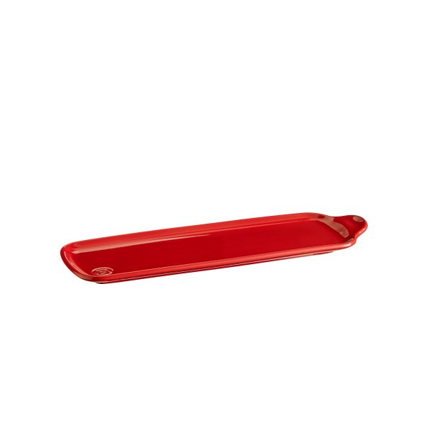Đĩa Khai Vị Emile Henry EH345002 31×10 cm Màu Đỏ Burgundy Hàng chính hãng