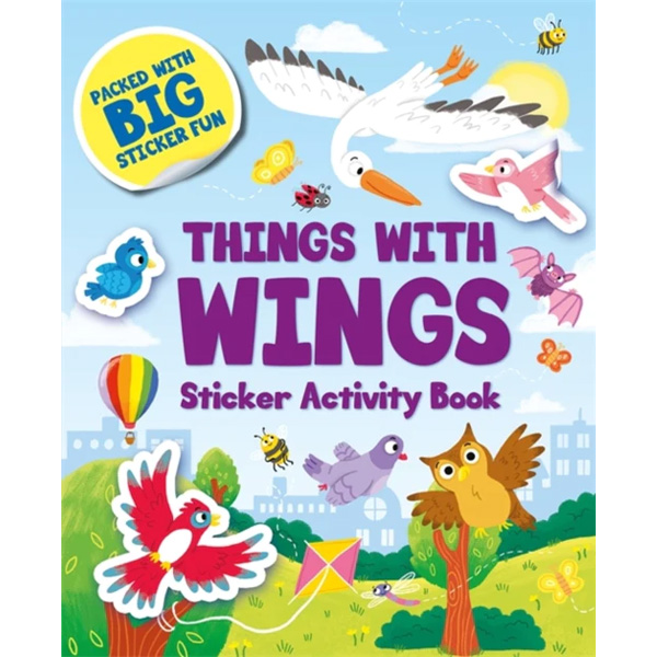 Hình ảnh Things With Wings Sticker Activity Book