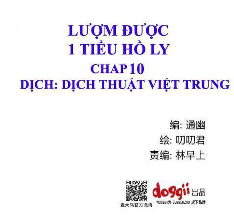 lượm được 1 tiểu hồ ly chapter 10 1