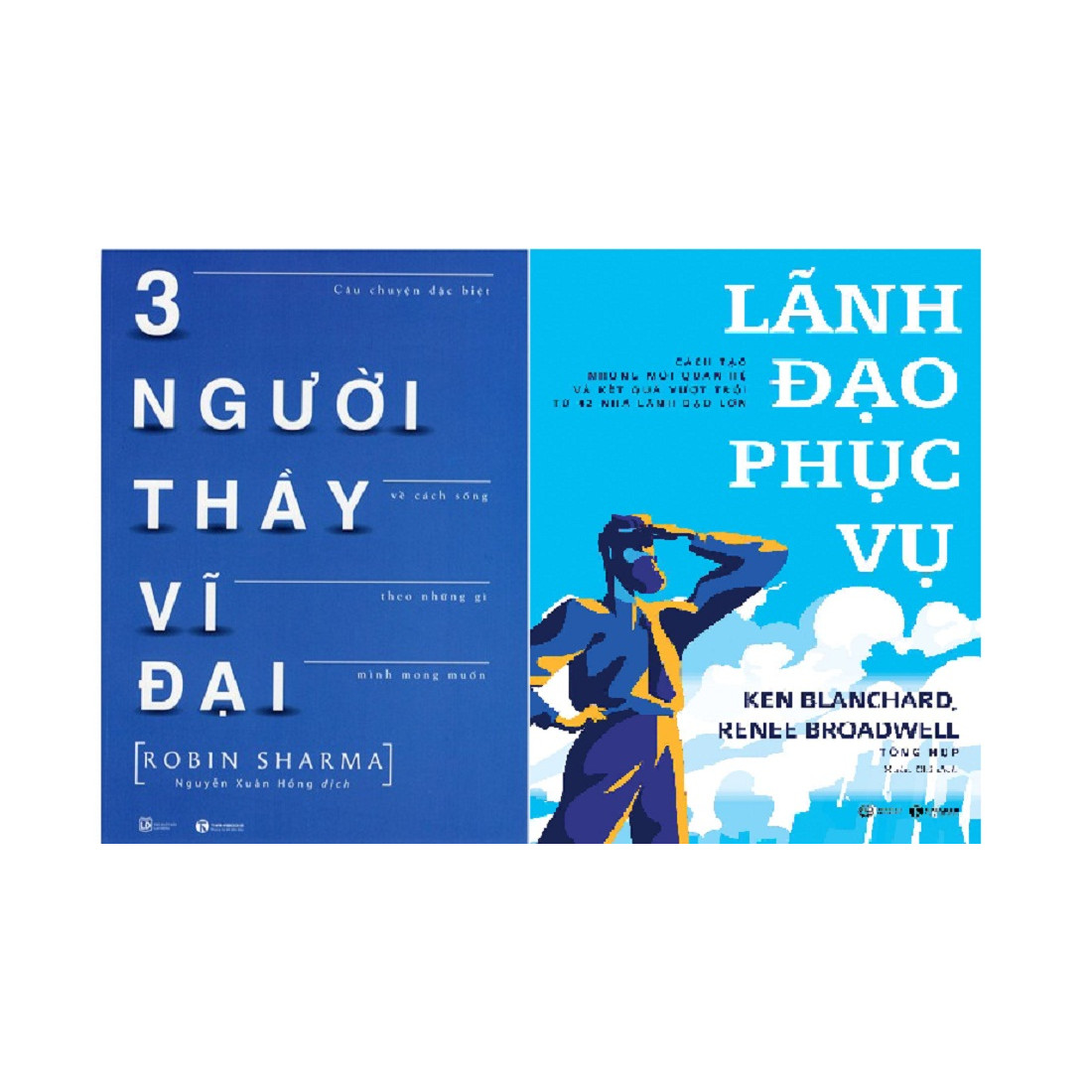 Combo Sách - Ba Người Thầy Vĩ Đại + Lãnh Đạo Phục Vụ