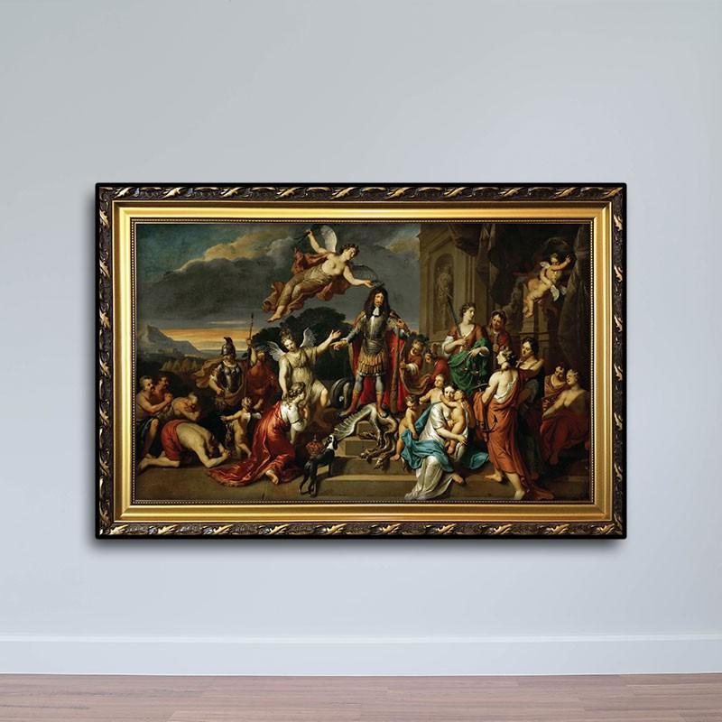 Tranh ép gỗ phủ gương Mica - Tranh Thiên Chúa W625