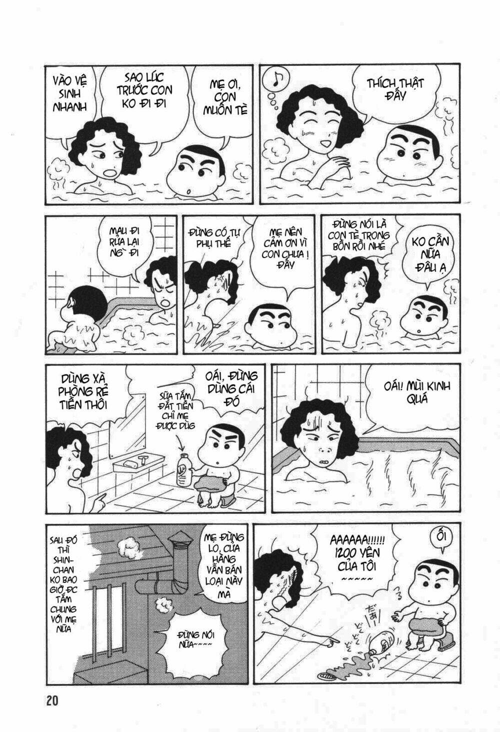 crayon shin-chan cậu bé bút chì chapter 1 19