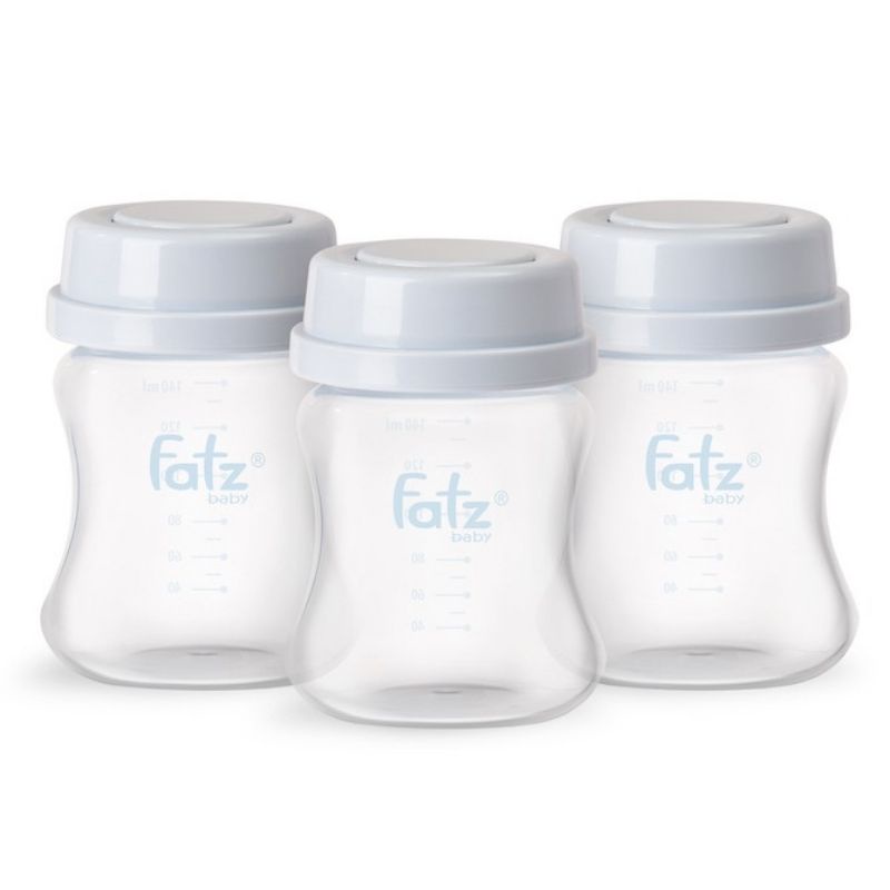 Bộ 3 Bình trữ sữa 140ml - Store 2 - Fatz Baby FB0140VN