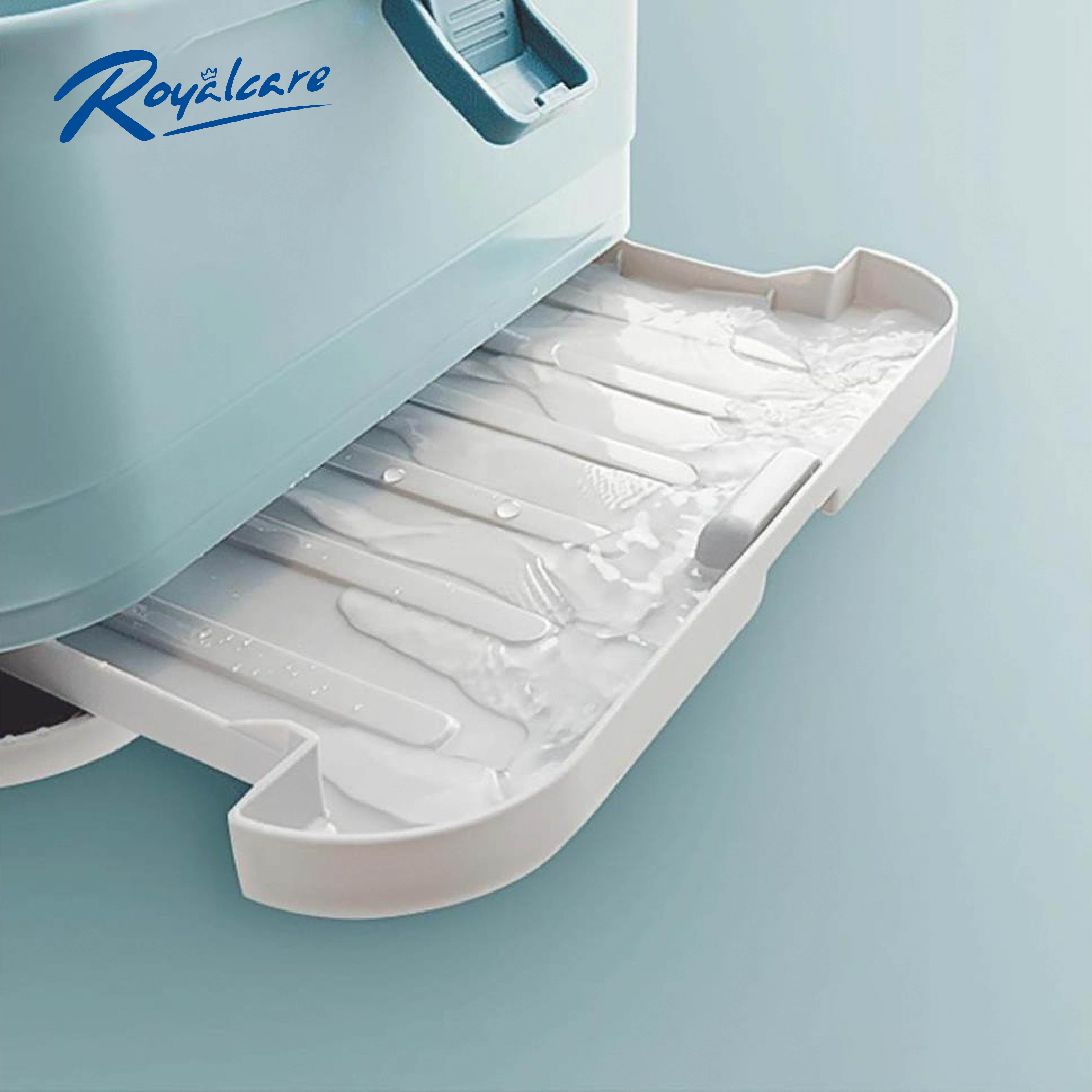 Hộp phơi úp bình sữa có nắp đậy và khay hứng nước - Royalcare 8853