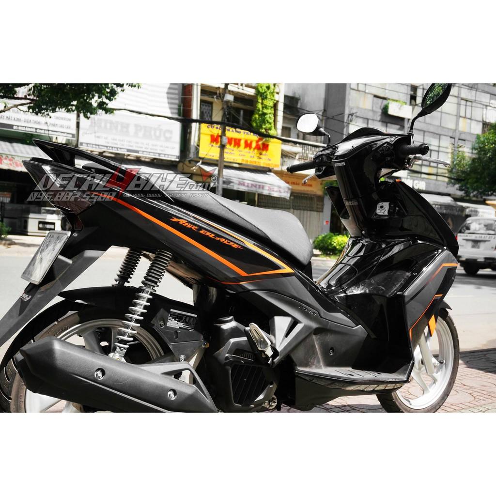 Tem trùm xe dành cho Air Blade 125 Orange Lighting