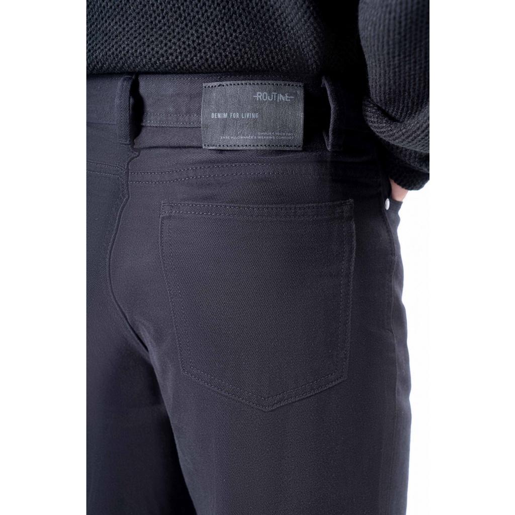 QUẦN JEAN TRƠN COTTON (2 màu TRẮNG / ĐEN) FORM STRAIGHT - 10S21DPA029 | LASTORE MENSWEAR