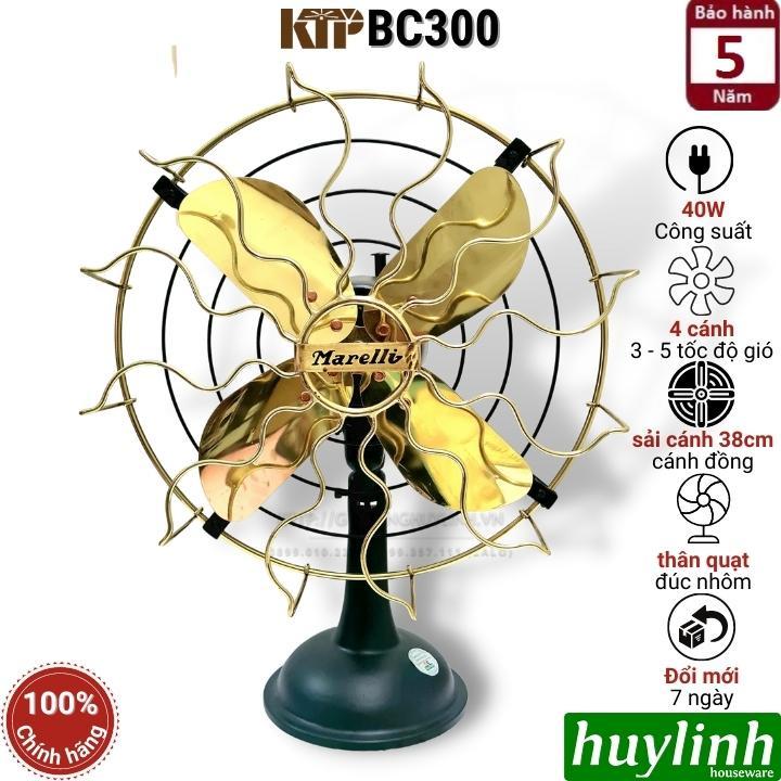 Quạt bàn kiểu cổ Kim Thuận Phong KTP BC300 - Hàng chính hãng