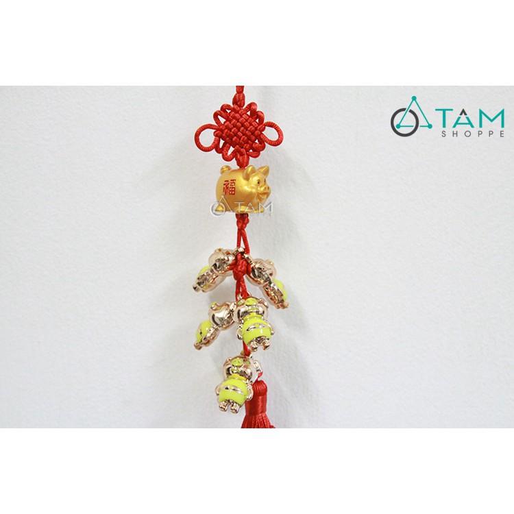 Dây treo Tết bầy heo xinh số 35 (30cm)