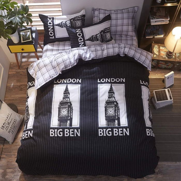 Bộ chăn ga gối Cotton cao cấp 1m6x2m DQK123