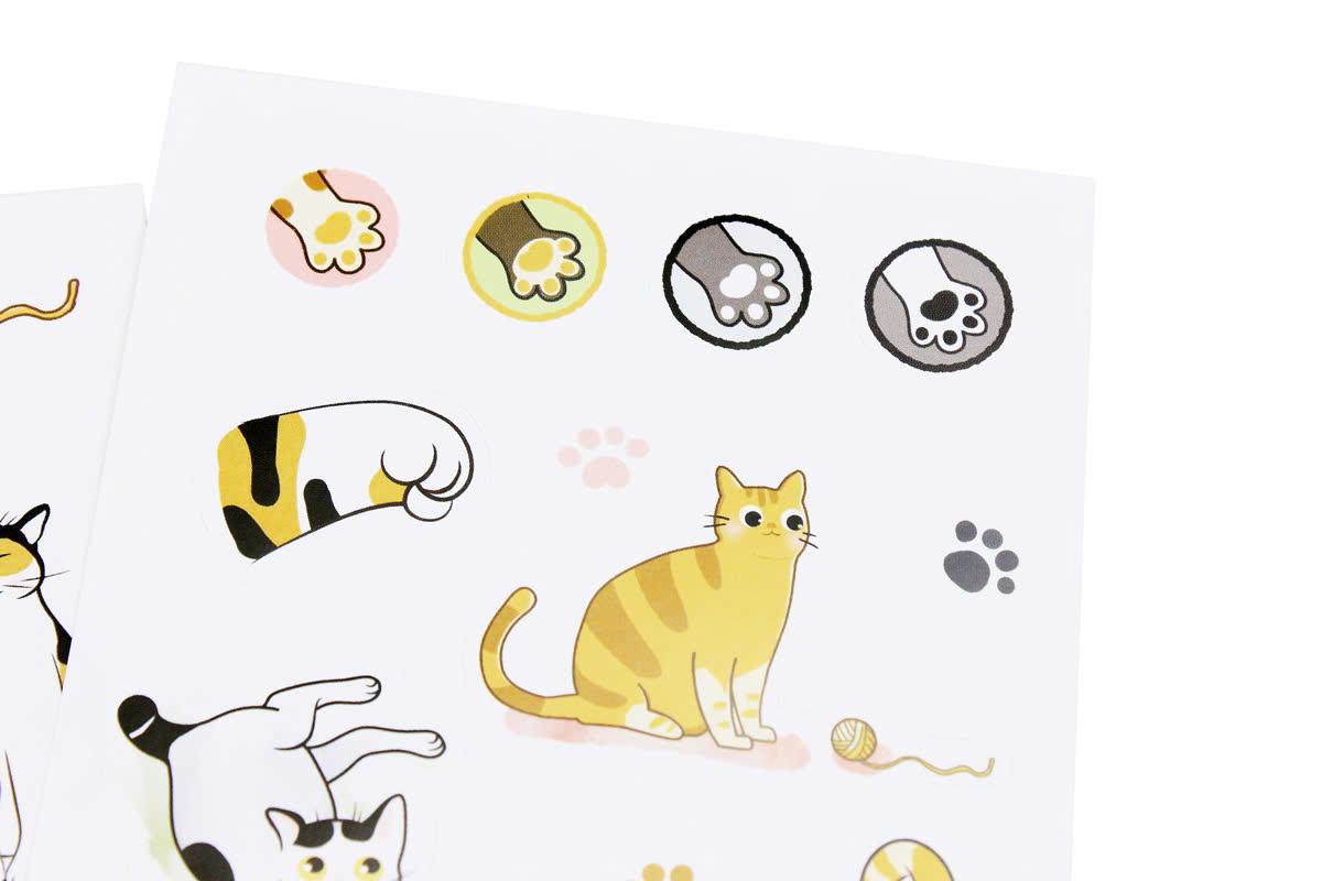 Sticker Cat Journal - The Sun