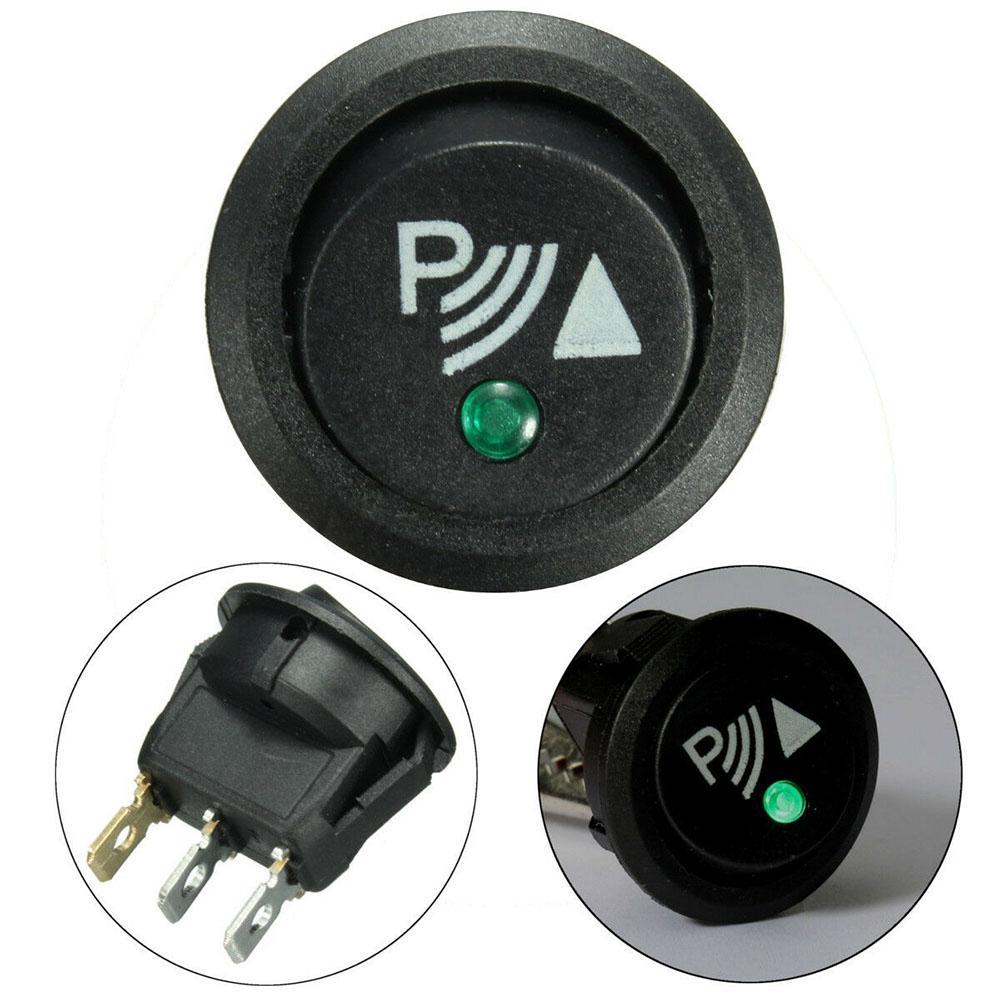 3x12V Front Rocker Wireless Parking Sensor Switch Button Kits for Car Rv