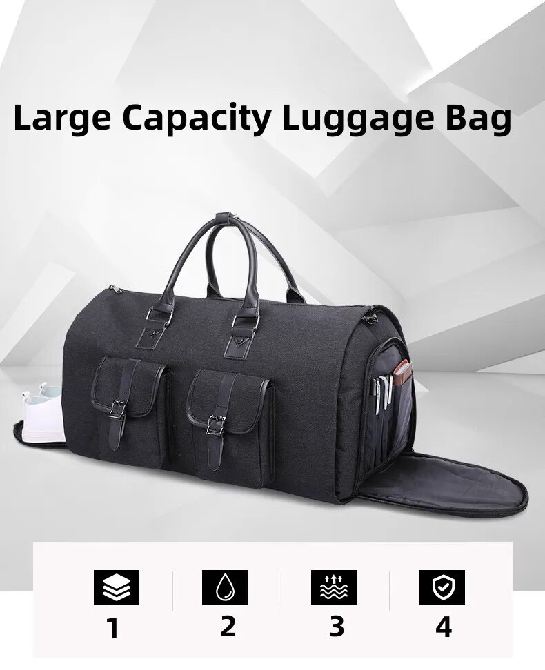 Túi Du Lịch Đựng Vest 50L Oxford Folding Suit Storage Bag Fashion Designer