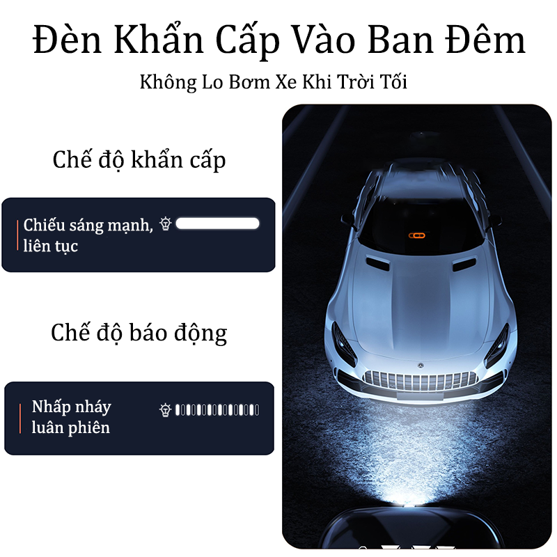 Bơm Lốp Ô Tô 2 Xi Lanh Không Dây Tự Động Ngắt Cao Cấp Chính Hãng Độ Ồn Cực Thấp Máy Bơm Lốp Ô Tô Công Suất Lớn Siêu Khỏe Siêu Nhanh Kiêm Đèn Pin Siêu Sáng Và Cục Sạc Dự Phòng - ML054