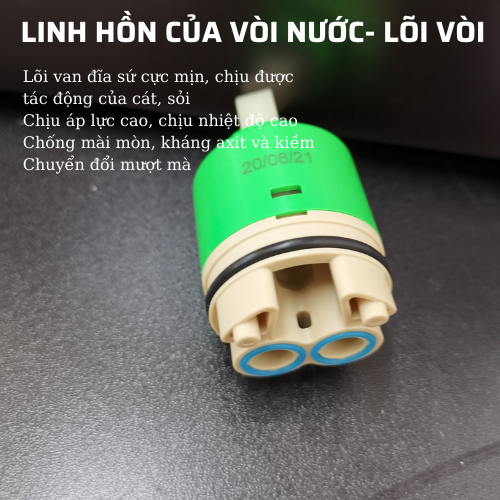 Lõi chia nước sen vòi các loại CAO CẤP kín nước tuyệt đối